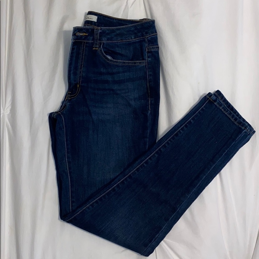 dark wash kan can jeans